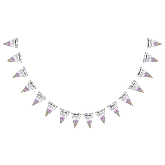 Maßgeschneiderte Fahnen für das Jägerbanner mit Wimpelkette (Alle)