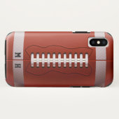 Maßgeschneiderte Fälle von Fußballtelefonen Case-Mate iPhone Hülle (Rückseite (Horizontal))