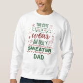 Maßgeschneiderte Familie passt Weihnachtskraut Sweatshirt (Vorderseite)