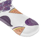 Maßgeschneiderte Familienfiguren und Trauben Schneidebrett (Ecke)