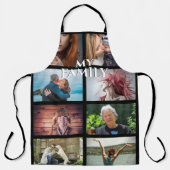 Maßgeschneiderte Familiensammlung für DIY 8 Foto Schürze (Vorderseite)