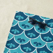 Maßgeschneiderte Farben für das Muster der Blumen Strandtuch (Beispiel)