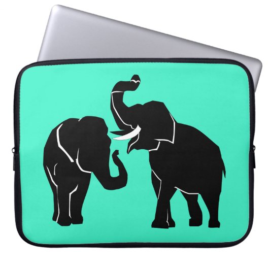 Maßgeschneiderte Farben Laptop-Schlauch mit Elepha Laptopschutzhülle (Vorderseite)