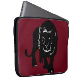 Maßgeschneiderte Farben - Laptop-Sieb mit Löwe - F Laptopschutzhülle (Vorne Rechts)