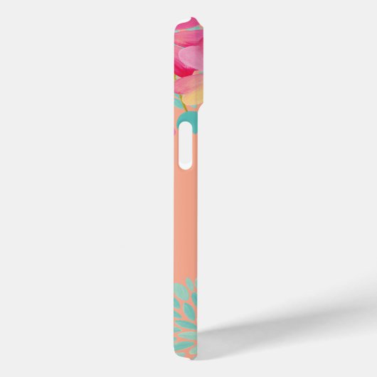 Maßgeschneiderte, farbige Monogramm-Abdeckung Case-Mate iPhone Hülle (Rückseite / Rechts)