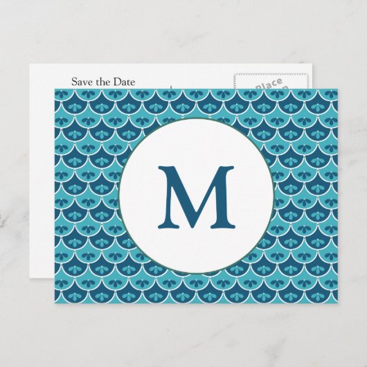 Maßgeschneiderte Farbskala für Blumenmuster Save t Postkarte (Vorne/Hinten)