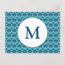 Maßgeschneiderte Farbskala für Blumenmuster Save t Postkarte