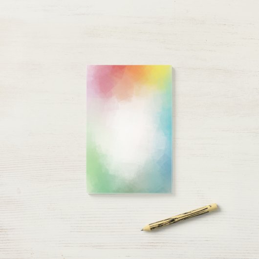 Maßgeschneiderte Farbvorlage für moderne Abstrakte Post-it Klebezettel (Auf Schreibtisch)