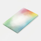 Maßgeschneiderte Farbvorlage für moderne Abstrakte Post-it Klebezettel (angewinkelt)