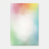 Maßgeschneiderte Farbvorlage für moderne Abstrakte Post-it Klebezettel (Vorderseite)