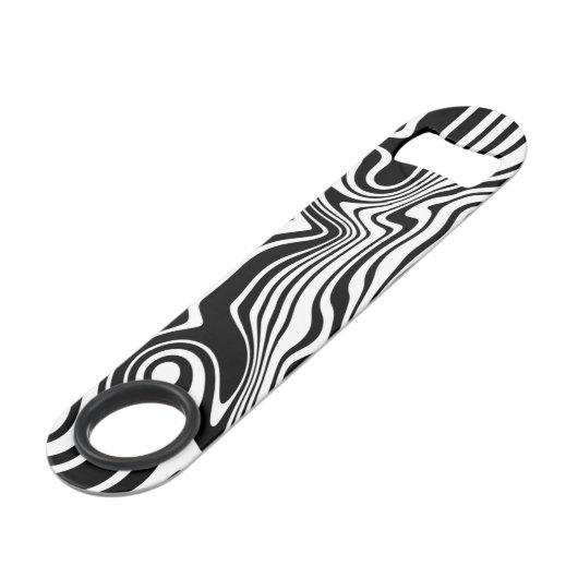 Maßgeschneiderte FarbWaves Flaschenöffner Bar Key (Vorderseite Schrägansicht)