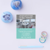 Maßgeschneiderte Ferienwohnung zu vermieten Immobi Flyer (Einzeln)