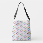 Maßgeschneiderte Firmenlogos Großbildtasche oder T Tragetaschen Mit Langen Trägern (Rückseite)
