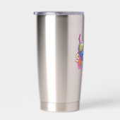 Maßgeschneiderte Flasche mit Kupfer Thermobecher (Rechts)
