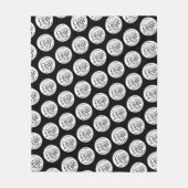 Maßgeschneiderte Fleece-Blanken mit Logo-Print | S Fleecedecke (Vorderseite)