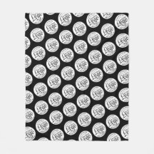 Maßgeschneiderte Fleece-Blanken mit Logo-Print | S