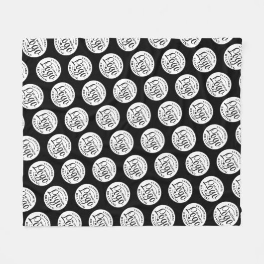 Maßgeschneiderte Fleece-Blanken mit Logo-Print | S Fleecedecke (Vorderseite (Horizontal))