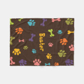 Maßgeschneiderte Fleece Dog Blanket (Vorderseite (Horizontal))
