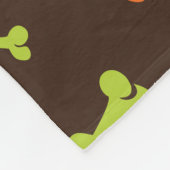 Maßgeschneiderte Fleece Dog Blanket (Ecke)