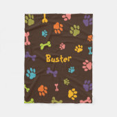 Maßgeschneiderte Fleece Dog Blanket (Vorderseite)
