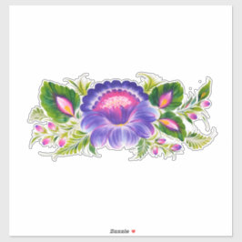 Maßgeschneiderte Flor-Vinyl-Aufkleber Aufkleber