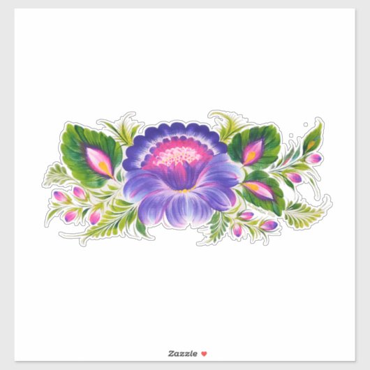 Maßgeschneiderte Flor-Vinyl-Aufkleber Aufkleber (Blatt)