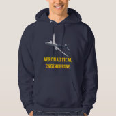 Maßgeschneiderte Flugzeugtechnik Hoodie (Vorderseite)