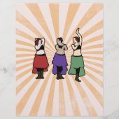 Maßgeschneiderte Flyer (Hinten)