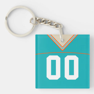 Maßgeschneiderte Football Jersey Keyring Lacrosse Schlüsselanhänger