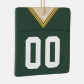 Maßgeschneiderte Football Lacrosse Jersey Ornament (Rechts)
