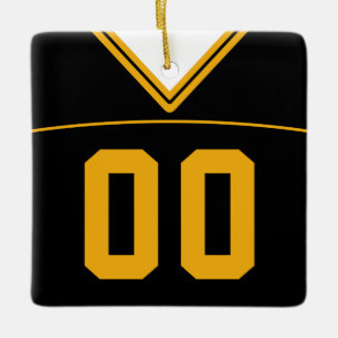 Maßgeschneiderte Football Lacrosse Jersey Ornament
