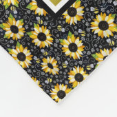 Maßgeschneiderte Foto Großstochter I Liebe Sie Fleecedecke (Ecke)