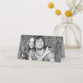 Maßgeschneiderte Foto-Hochzeitstorte Platzkarten (Rückseite)