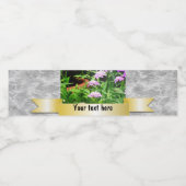 Maßgeschneiderte Foto Personalisiert-Wasser-Flasch Wasserflaschenetikett (Einzelnes Label)