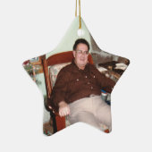 Maßgeschneiderte Foto-Sterne in der Himmelserinner Keramik Ornament (Rechts)