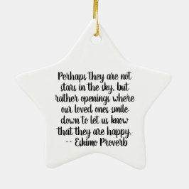 Maßgeschneiderte Foto-Sterne in der Himmelserinner Keramik Ornament