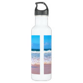 Maßgeschneiderte Foto Wasserflasche mit Ihren Foto Edelstahlflasche (Rückseite)