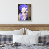 Maßgeschneiderte Foto-Wrapped Canvas Leinwanddruck (Insitu (Schlafzimmer))