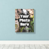 Maßgeschneiderte Foto-Wrapped Canvas Leinwanddruck (Insitu (Holzboden))