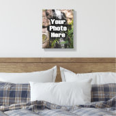 Maßgeschneiderte Foto-Wrapped Canvas Leinwanddruck (Insitu (Schlafzimmer))