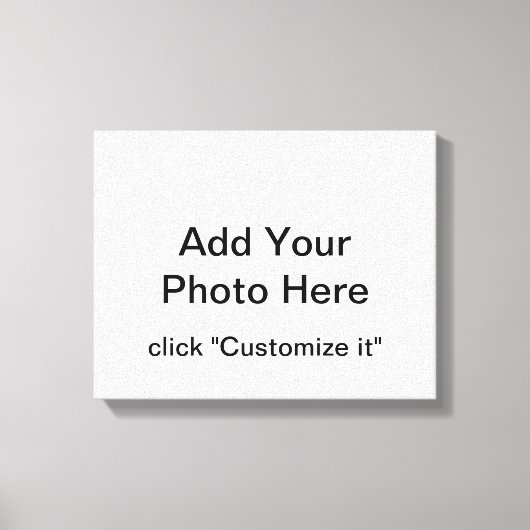 Maßgeschneiderte Foto-Wrapped Canvas Leinwanddruck (Vorderseite)