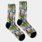 Maßgeschneiderte FotoCollage Socken (Rechts)