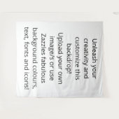 Maßgeschneiderte fotografische Hochzeit oder Babyh Wandteppich (Vorderseite (Horizontal))