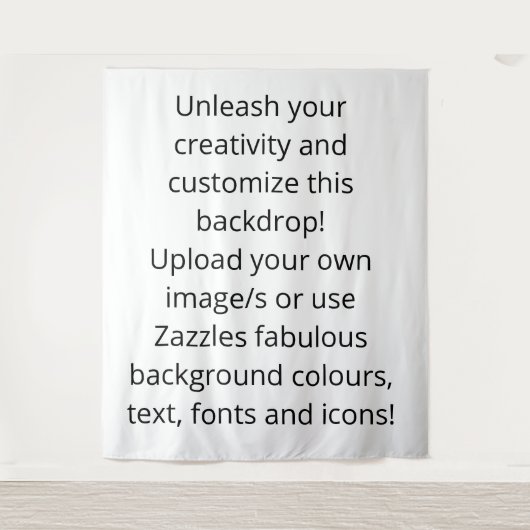 Maßgeschneiderte fotografische Hochzeit oder Babyh Wandteppich (Vorderseite)