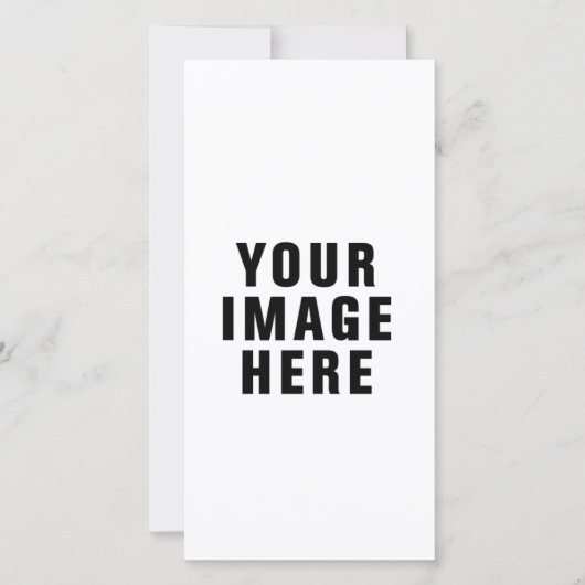 Maßgeschneiderte Fotokarte (Vorderseite)