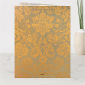 Maßgeschneiderte Fotokarte - Chinesischer Hund Karte (Rückseite)