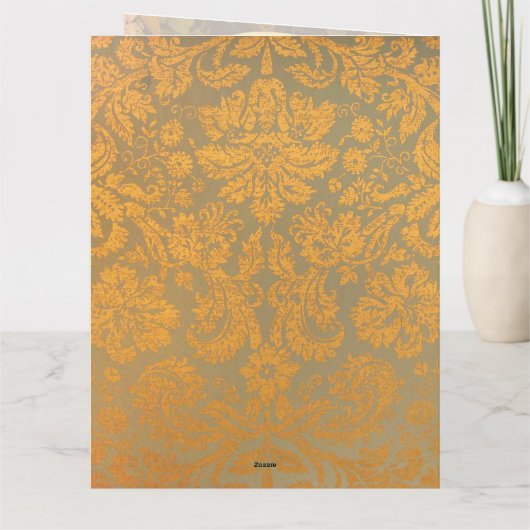 Maßgeschneiderte Fotokarte - Chinesischer Hund Karte (Rückseite)