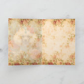 Maßgeschneiderte Fotokarte - Weißes Poodle Karte (Innenseite)