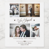 Maßgeschneiderte Fotokollektion, die wir für Hochz Weinetikett (Einzelnes Label)