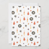 Maßgeschneiderte Funny Monster Truck Boys Geburtst Einladung (Rückseite)